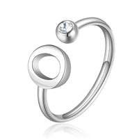 Ringe Sagapo Dame in Stahl SCK186